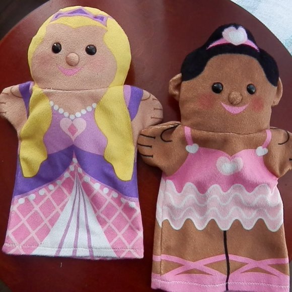 Doug and Melissa Other - ❤ Set of 4 Hand Puppets Melissa n Doug